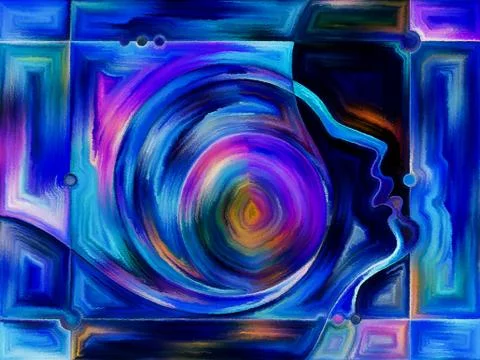 Elements of Perception Stock Illustration