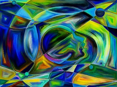 Elements of Perception Stock Illustration