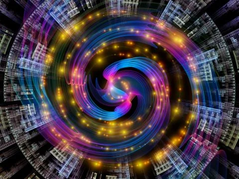 Elements of Radial Oscillation イラスト素材