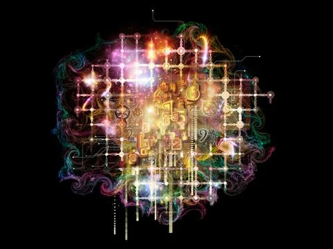 Elements of Reality Stock Illustration