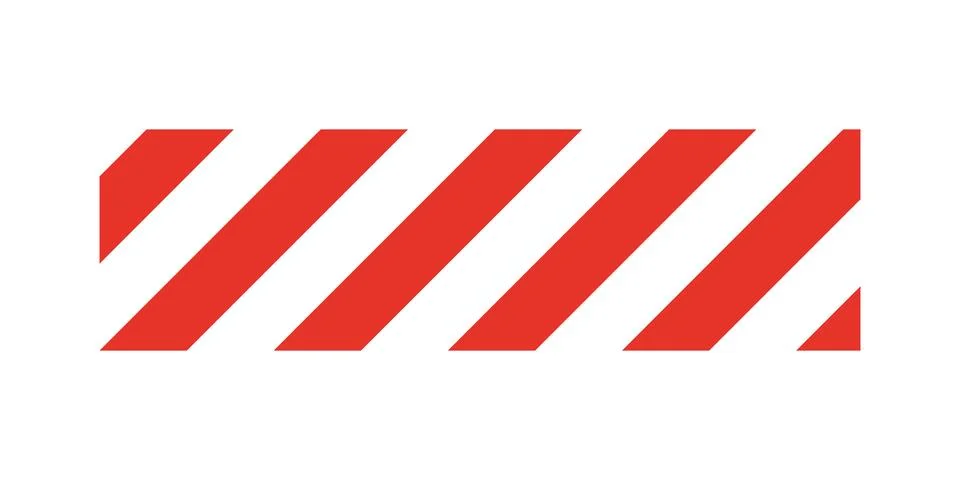 Elements of road marking Illustrazione stock