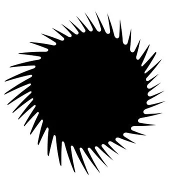 Element(s) with rotating distortion, spiral effect. Abstract geometric elemen Stock Illustration