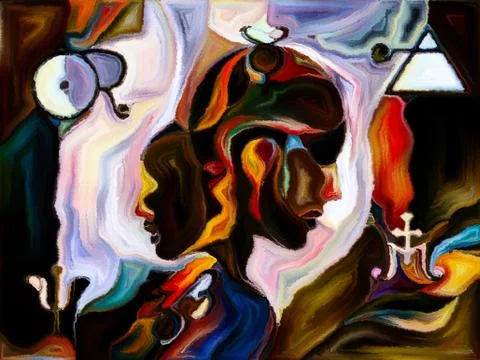 Elements of Shape Division Stock Illustration