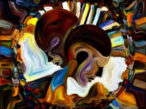 Elements of Shape Division Illustrazione stock