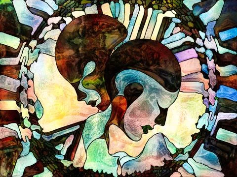 Elements of Shape Division Stock Illustration