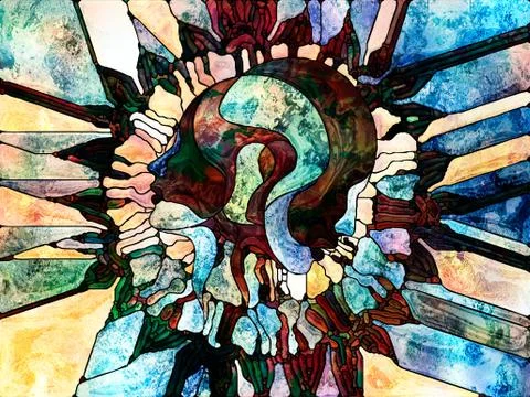 Elements of Shape Division 스톡 일러스트