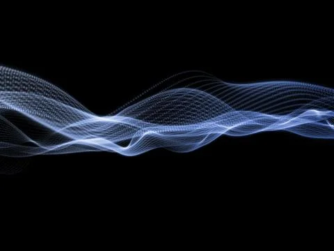 Elements of Sine Wave Illustrazione stock