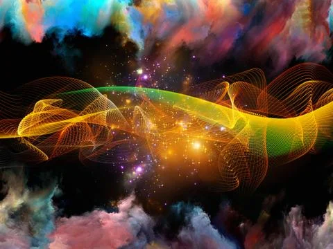 Elements of Sine Wave イラスト素材