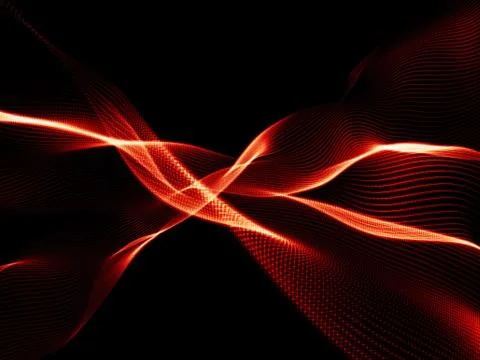 Elements of Sine Wave Stock Illustration