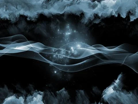 Elements of Sine Wave Illustrazione stock