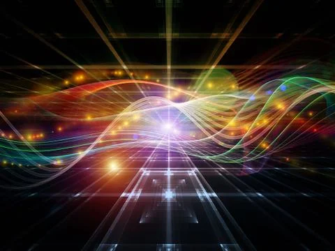 Elements of the Sine Wave 스톡 일러스트
