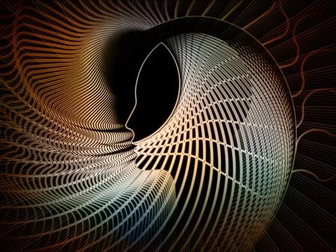 Elements of Soul Geometry Stockillustratie