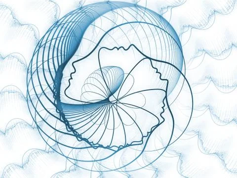 Elements of Soul Geometry Stock Illustration