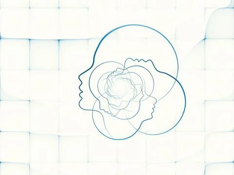 Elements of Soul Geometry Stock Illustration