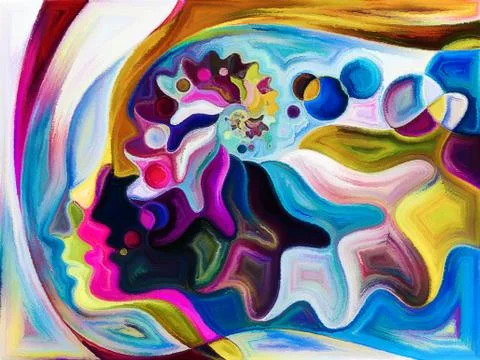 Elements of Space Division 스톡 일러스트