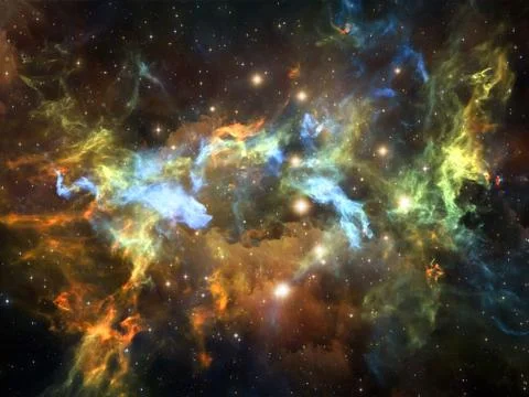 Elements of Space 스톡 일러스트