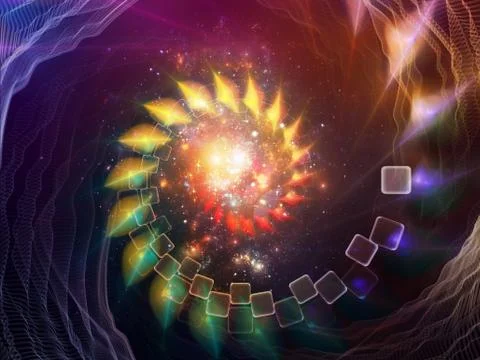 Elements of Spiral イラスト素材