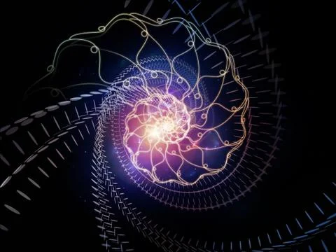 Elements of Spiral Stockillustratie