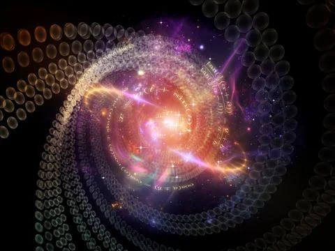 Elements of Spiral Stockillustratie