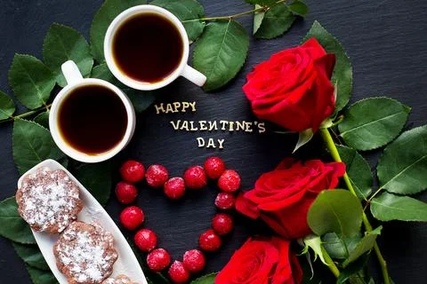 Elements for St. Valentine's Day Stock Photos
