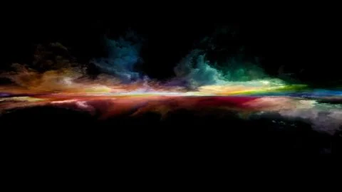 Elements of Sunset Stockillustratie