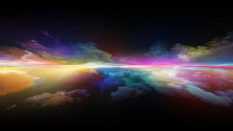 Elements of Sunset 스톡 일러스트