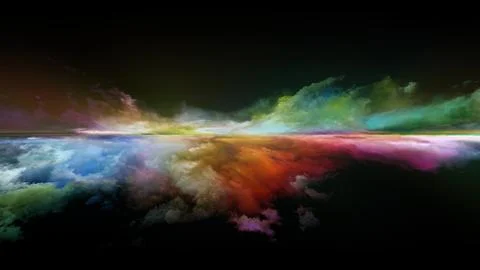 Elements of Sunset 스톡 일러스트