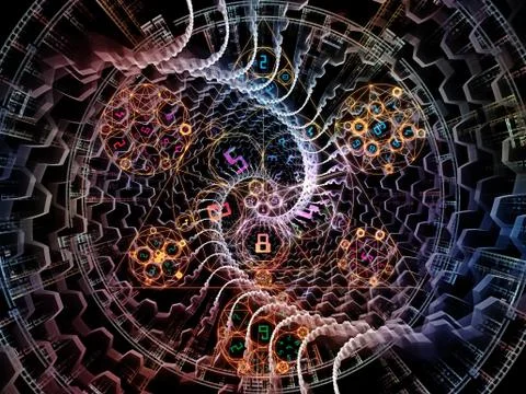 Elements of Symbolic Meaning 스톡 일러스트