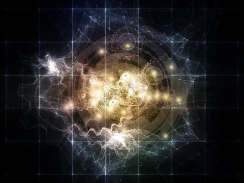 Elements of Technology Illustrazione stock