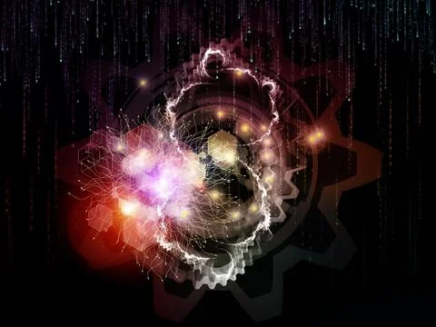 Elements of Technology Stock Illustration