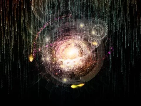 Elements of Technology Stock Illustration