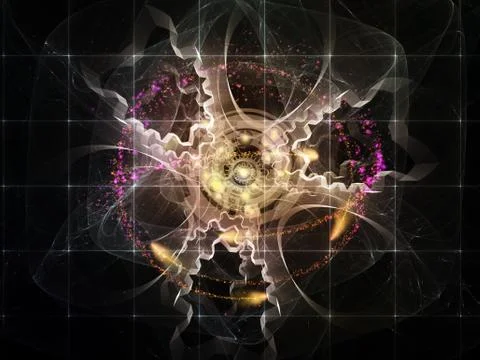 Elements of Technology Stock Illustration