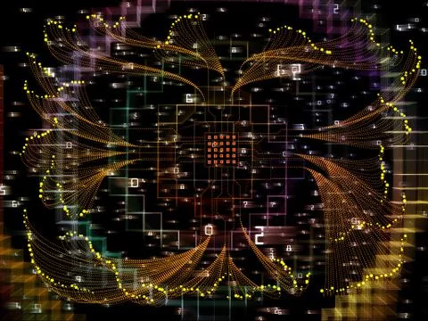 Elements of Technology Links イラスト素材