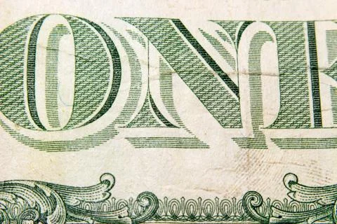 Elements of the us dollar Foto stock