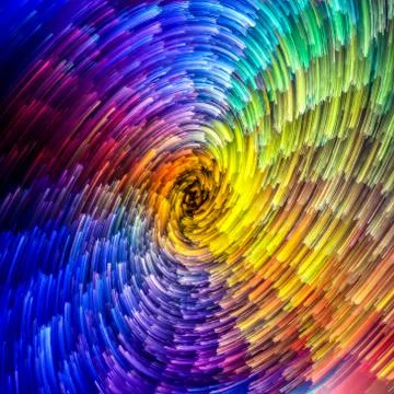 Elements of Vibrant Vortex Illustrazione stock