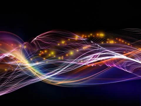 Elements of Virtual World Stockillustratie