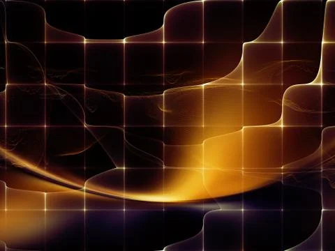 Elements of Virtual World Stockillustratie