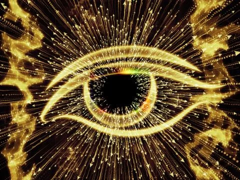 Elements of Visual Information Illustrazione stock