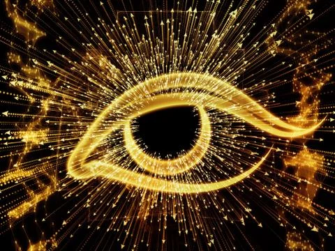 Elements of Visual Information Stock Illustration