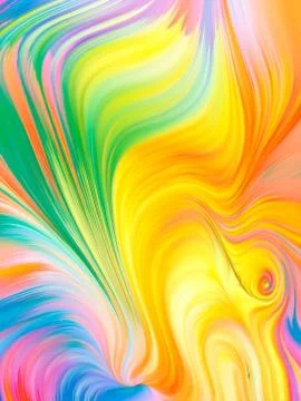 Elements of Vivid Palette Stock Illustration