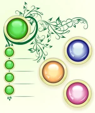 Elements for web design イラスト素材