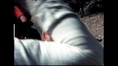 Elephant and Walker Stock Footage 276292883