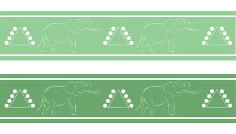 Elephant Design Stock Illustration
