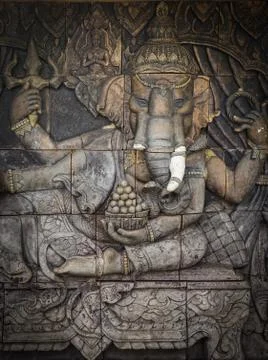 Elephant god Stock Photos