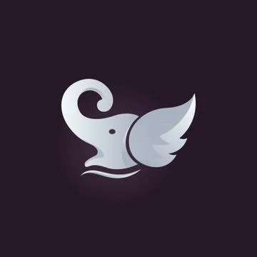 Elephant icon Stock Illustration