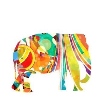Elephant icon Stock Illustration