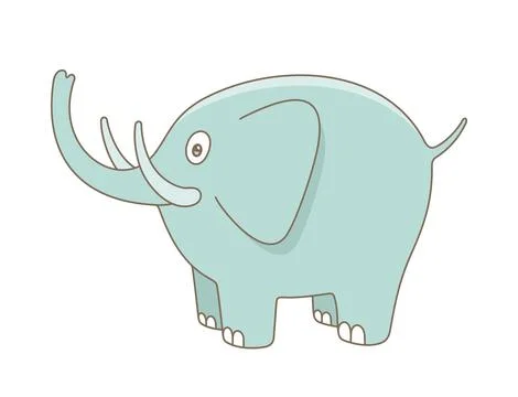 Elephant icon Stock Illustration