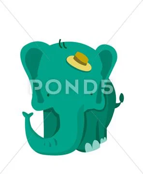 Elephant Stock Illustration