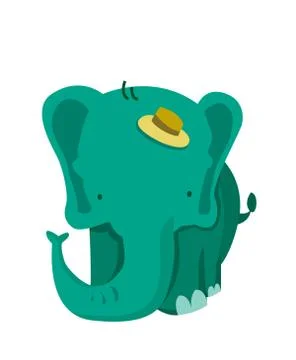 Elephant Stock Illustration