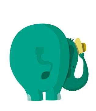 Elephant Stock Illustration